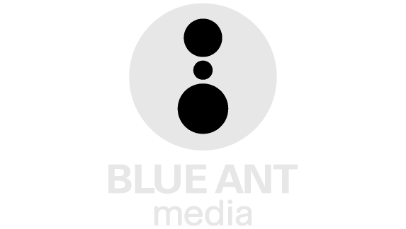 Blue Ant Media Logo Grayscale